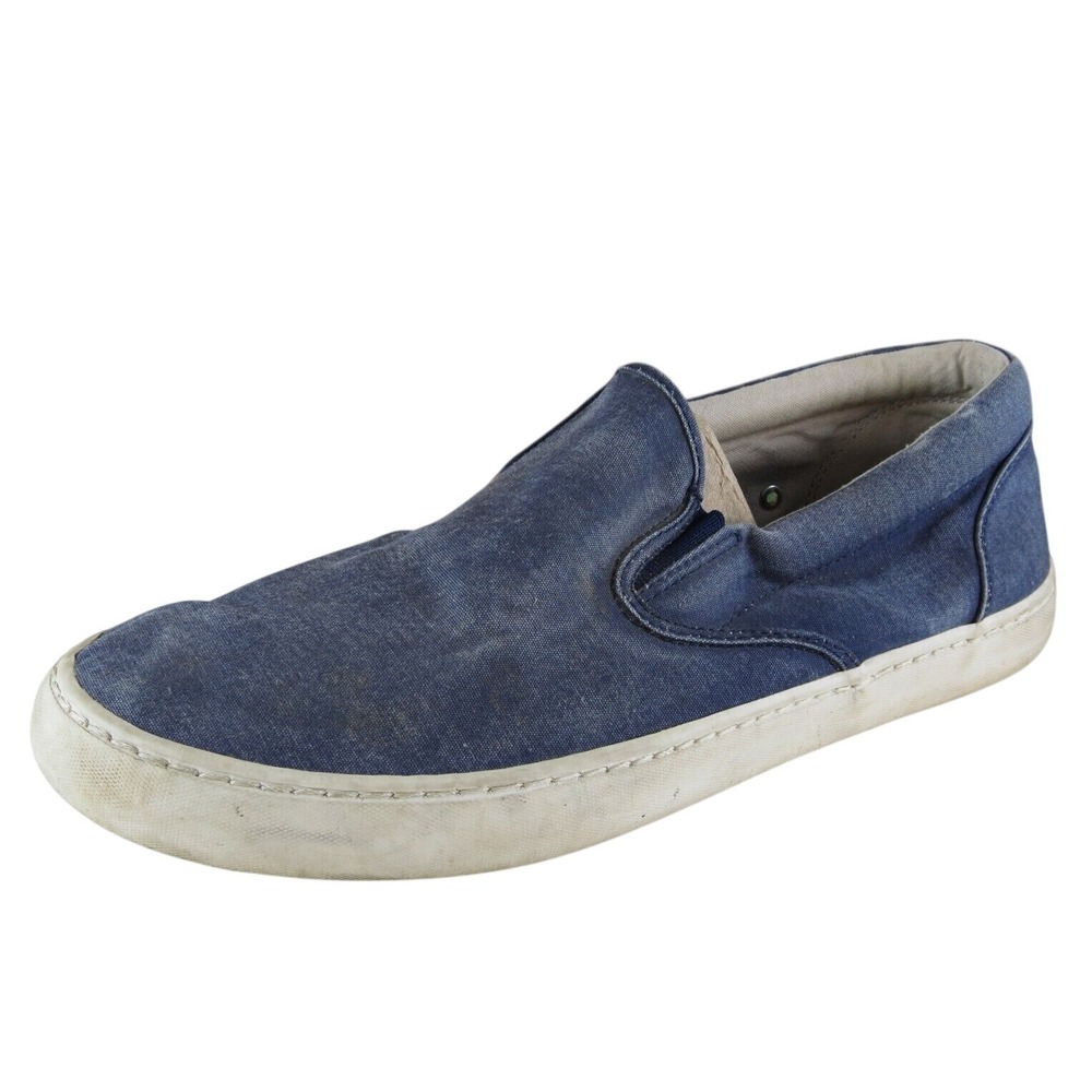 Sperry Top-Sider Sz 10.5 Slip-On Blue Fabric Men Slip On Medium (D, M)